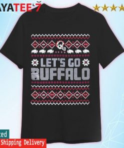 Let's Go Buffalo Christmas 2022 ugly sweater