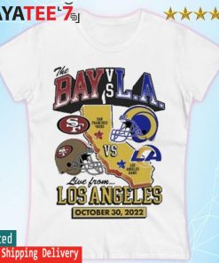 Rams Vs 49ers NFL October 30 2022 Game Day Matchup Shirt,