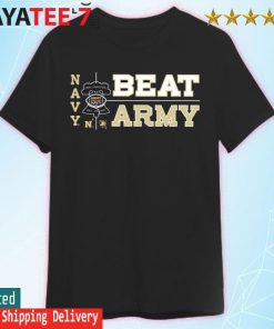 Men's Blue 84 Navy Navy Midshipmen Rivalry Beat Army T-Shirt