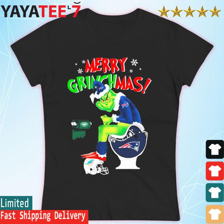 Merry Grinchmas Buffalo Bills Grinch New England Patriots and New York Jets  toilet Paper sweater, hoodie, sweater, long sleeve and tank top