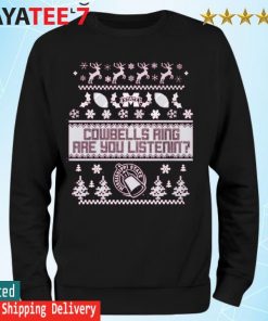 Mississippi State Cowbells Ring Are You Listening Ugly Christmas Sweater Sweatshirt