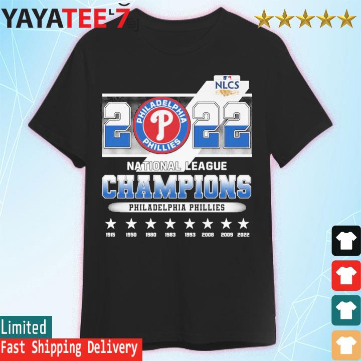 Back to back 2023 National League Champions Philadelphia Phillies 1915-2023  shirt, hoodie, longsleeve, sweatshirt, v-neck tee