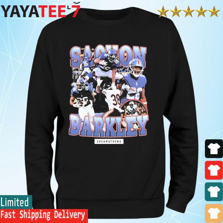 Vintage Saquon Barkley Dreamathon T-Shirt NY Giants Fan Gift - Personalized  Home Decor and Gifts for Every Occasion