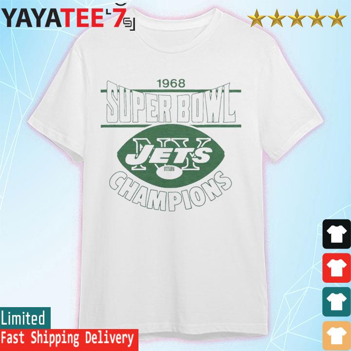 New York Jets Super Bowl 3 Champions Vintage Slim Fit T Shirt