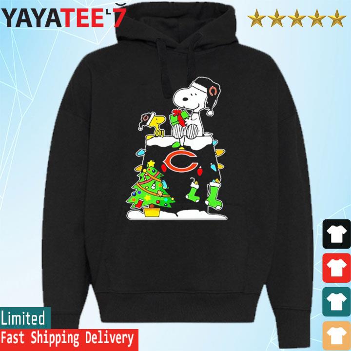 Christmas Snoopy Chicago Bears Shirt, hoodie, sweater, long sleeve and tank  top