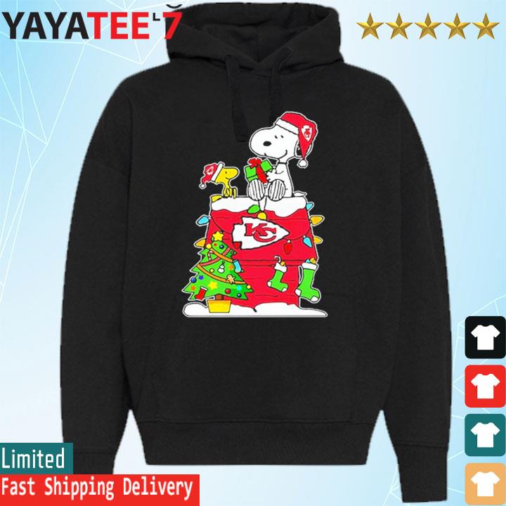 Snoopy And Woodstock Kansas City Chiefs Christmas Shirt, hoodie, sweater,  long sleeve and tank top