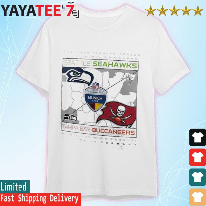 Seattle Seahawks vs Tampa Bay Buccaneers NFL 2022 Munich Game poster shirt