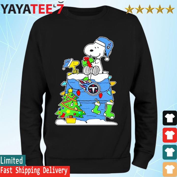 Official Christmas Snoopy Tennessee Titans T-shirt, hoodie, tank