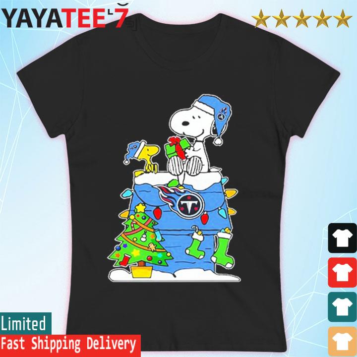 Official Christmas Snoopy Tennessee Titans T-shirt, hoodie, tank