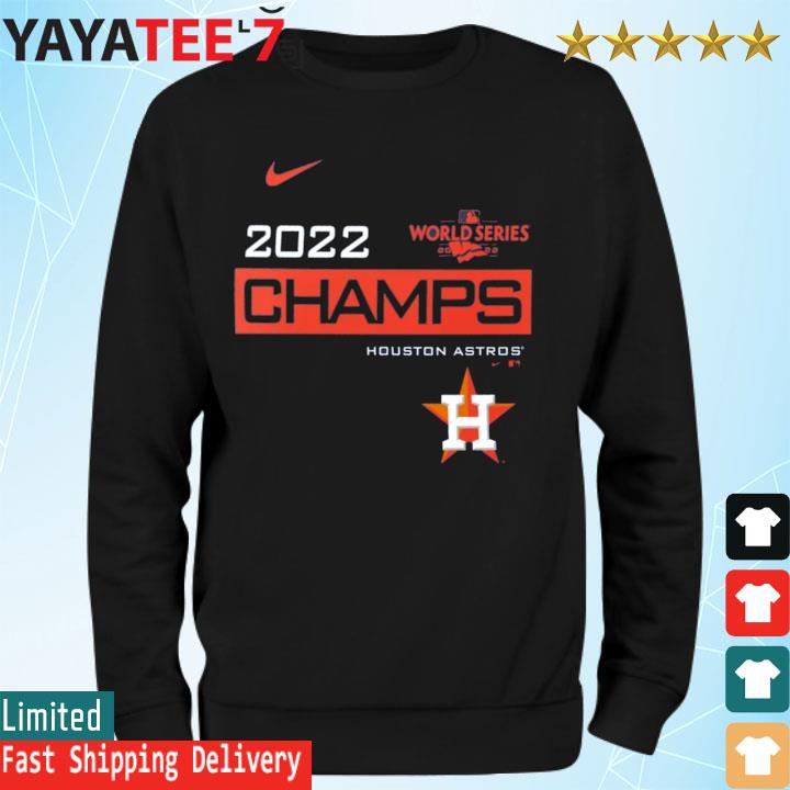 Nike Houston Astros 2022 World Series Champions Celebration logo shirt,  hoodie, sweater, long sleeve and tank top