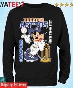 Mickey Mouse Houston Astros 2022 World Series Champions shirt