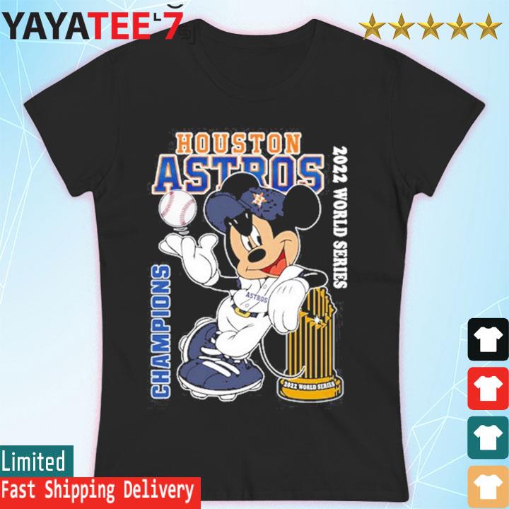 Mickey Mouse Houston Astros 2022 World Series Champions Shirt