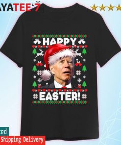 Official Santa Joe Biden Happy Easter Ugly Christmas Sweater Sweatshirt