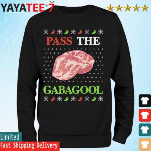 Pass The Gabagool Ugly Christmas Sweater Sweatshirt