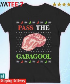 Pass The Gabagool Ugly Christmas Sweater Women's T-shirt