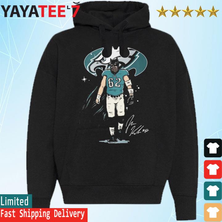 Philadelphia Eagles Jason Kelce Batman Signatures Shirt, hoodie, sweater,  long sleeve and tank top