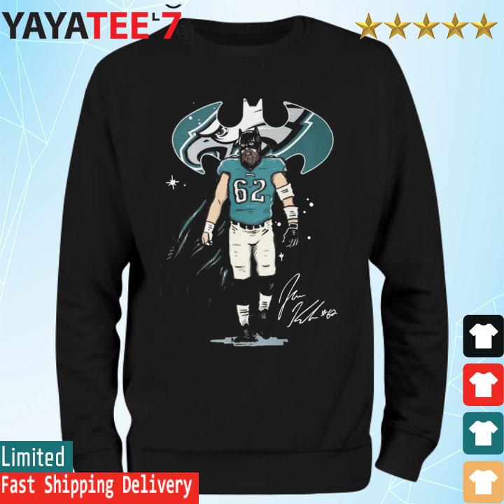 Batman Jason Kelce Philadelphia Eagles Signature shirt, hoodie, sweater,  long sleeve and tank top