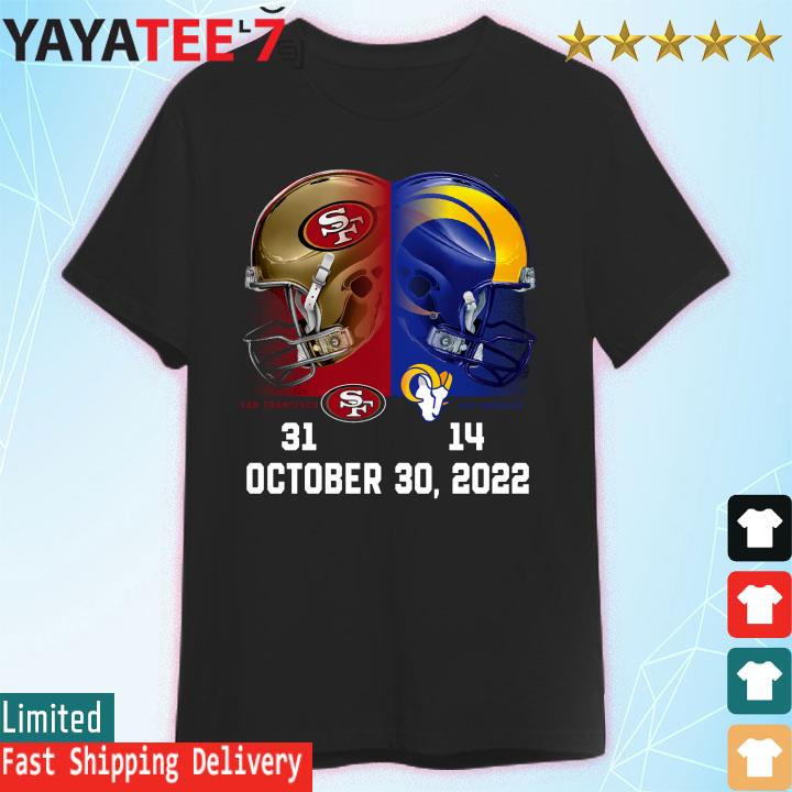 Los Angeles Rams vs San Francisco 49ers 11 3 2022 Monday night shirt,  hoodie, sweater, long sleeve and tank top