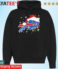 Santa Buffalo Bills Christmas light logo shirt, hoodie, sweater