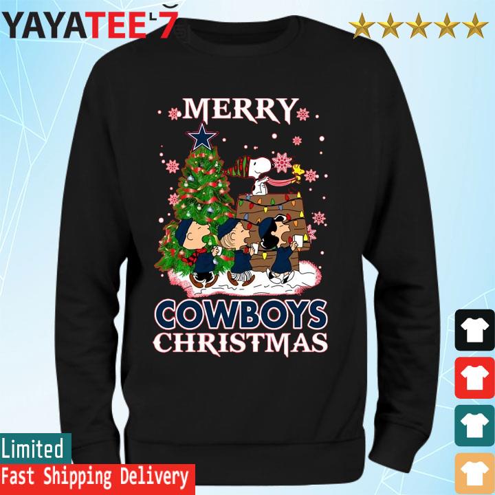 Christmas Snoopy Dallas Cowboys Shirt - Shibtee Clothing