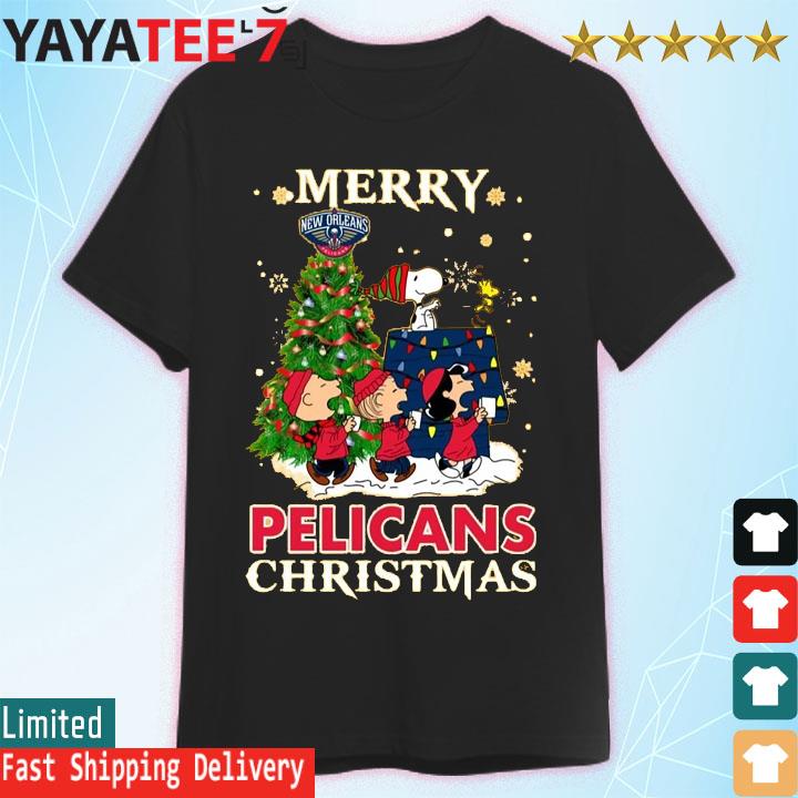 Snoopy and Friends Merry New Orleans Pelicans Christmas shirt