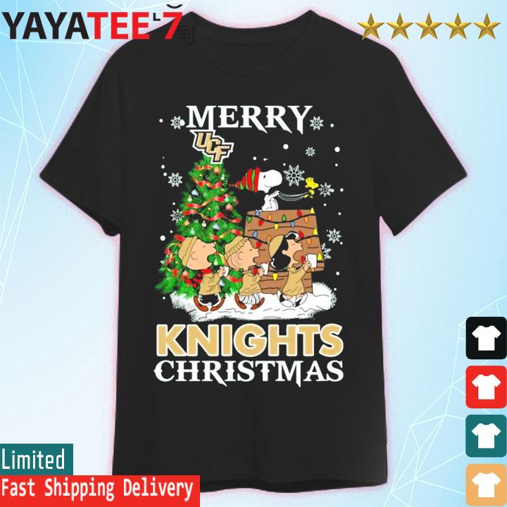 Snoopy and Friends Merry UCF Knights Christmas shirt