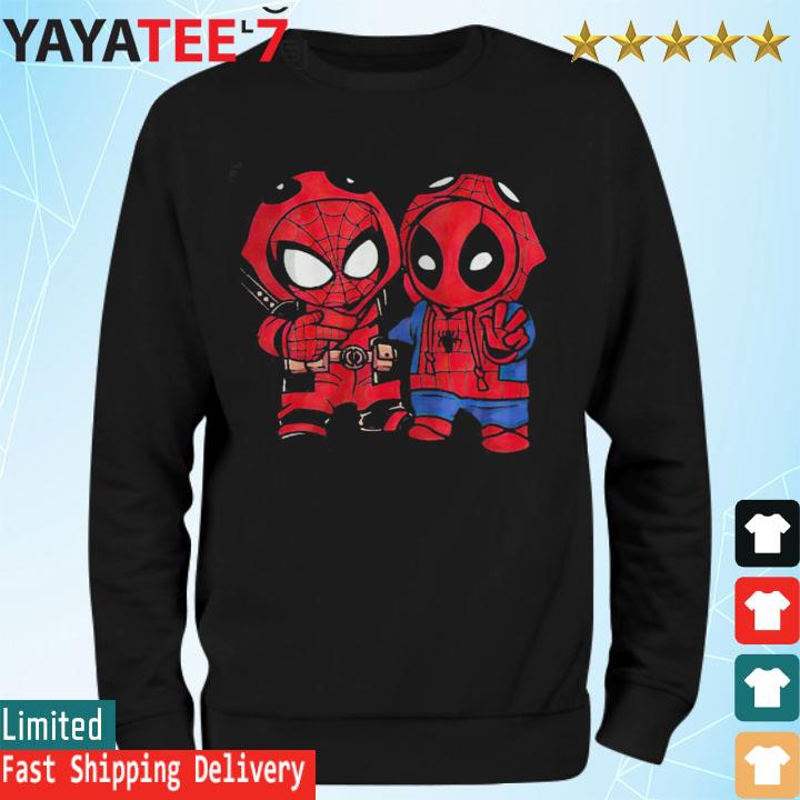 Spider man And Deadpool Cosplay Friends Unisex Spiderman Christmas T-Shirt,  hoodie, sweater, long sleeve and tank top