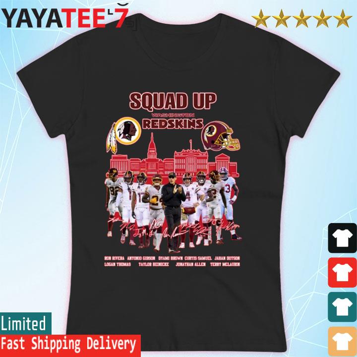 Squad Up Washington Redskins Unisex T-Shirt, hoodie, sweater, long sleeve  and tank top