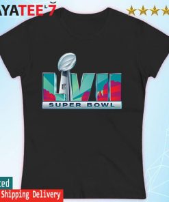 Super Bowl Merchandise Super Bowl 2023 SB LVII Logo Shirt