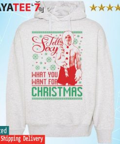 Tell Sexy what you want for christmas Ugly Sweater Hoodie