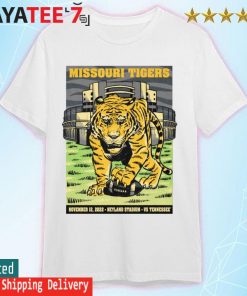 Tennessee Volunteers vs Missouri 2022 football Senior day matchup shirt