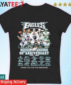 HOT Philadelphia Eagles 90th Anniversary 1933-2023 thank you for