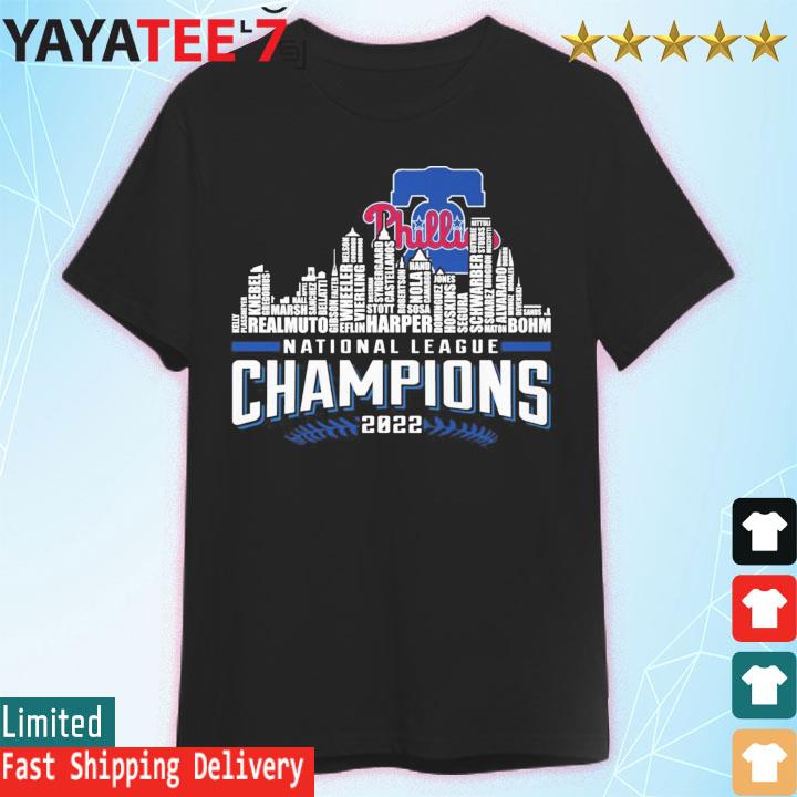 Philadelphia Phillies Skyline 2022 National League Champions Shirt, hoodie,  sweater, long sleeve and tank top