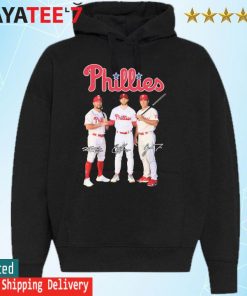 Philadelphia Phillies Harper Realmuto Schwarber shirt, hoodie