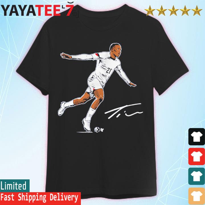 Timothy Weah Signature Goal Celebration Shirt