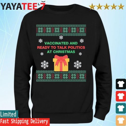 Vaxxed Christmas Ugly Sweater Sweatshirt