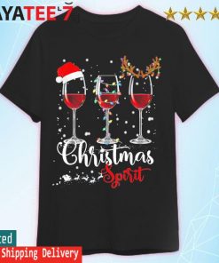 Wine Xmas Holidays Party T-Shirt