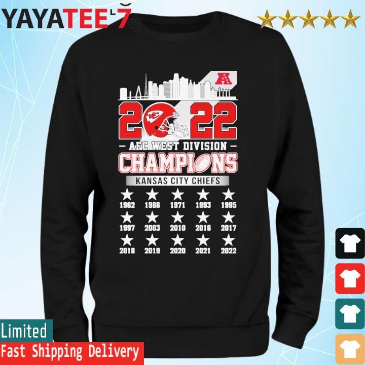 Kansas City Chiefs AFC West Division Champions 2019 shirt, hoodie