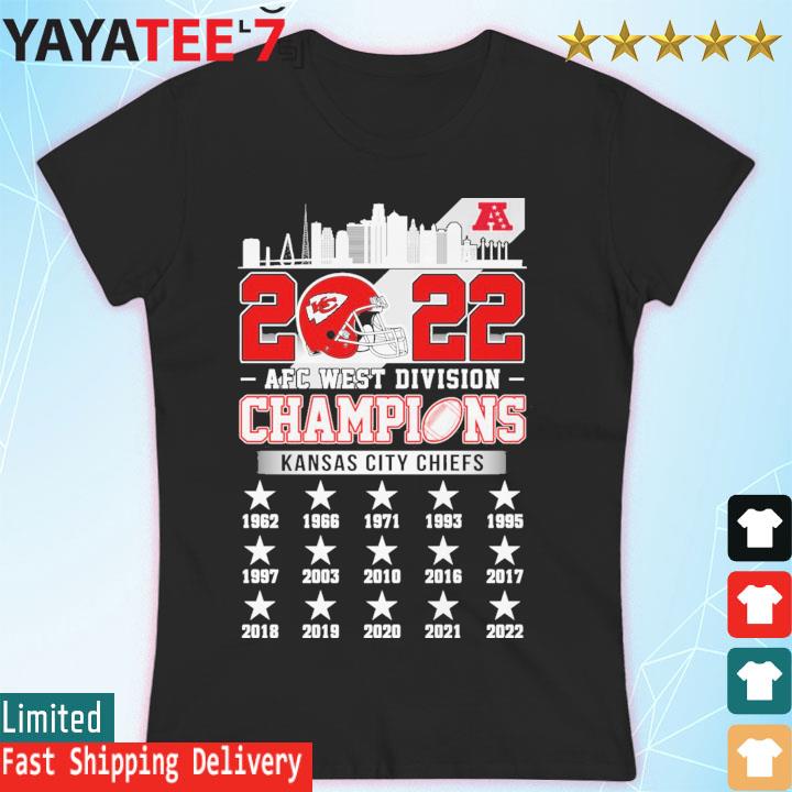 Kansas City Chiefs 2021 AFC west division champions shirt, hoodie, sweater  and long sleeve