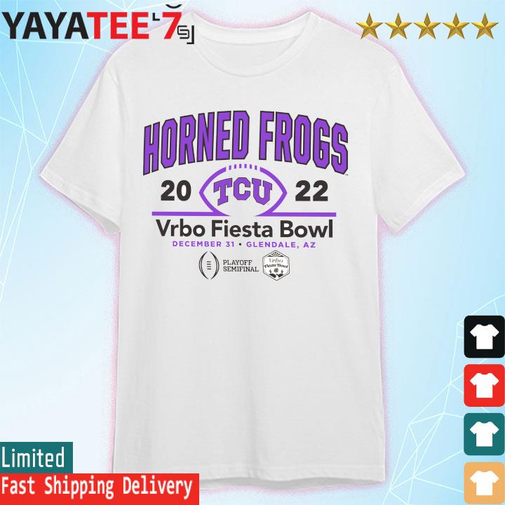 2022 CFP Semifinal Vrbo Fiesta Bowl TCU Team Logo shirt