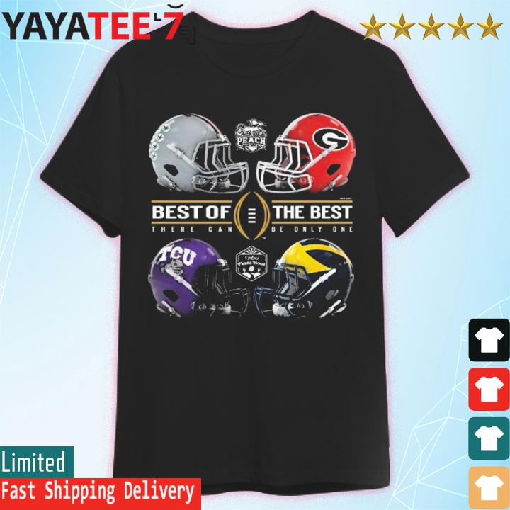 2022 College Football Playoffs Match Up Best of the best there can be only one shirt