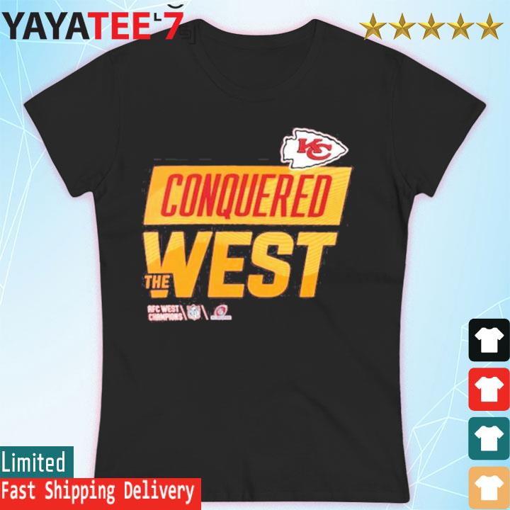 Official kansas City Chiefs Football Team 2022 Afc West Division Champions  Shirt - NVDTeeshirt