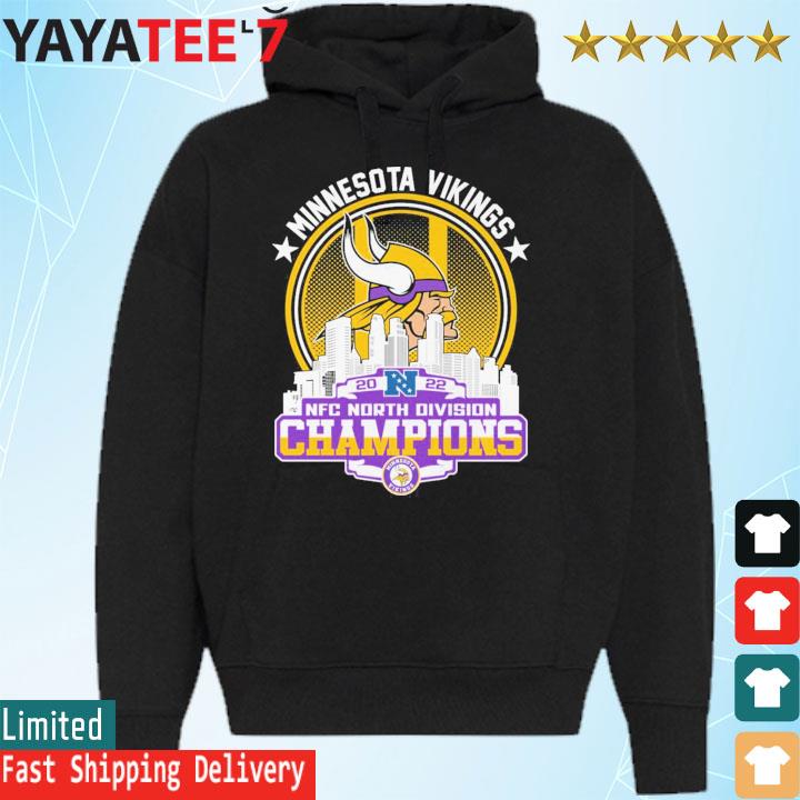 Minnesota Vikings 2022 NFC North Division Champions logo shirt, hoodie,  sweater, long sleeve and tank top