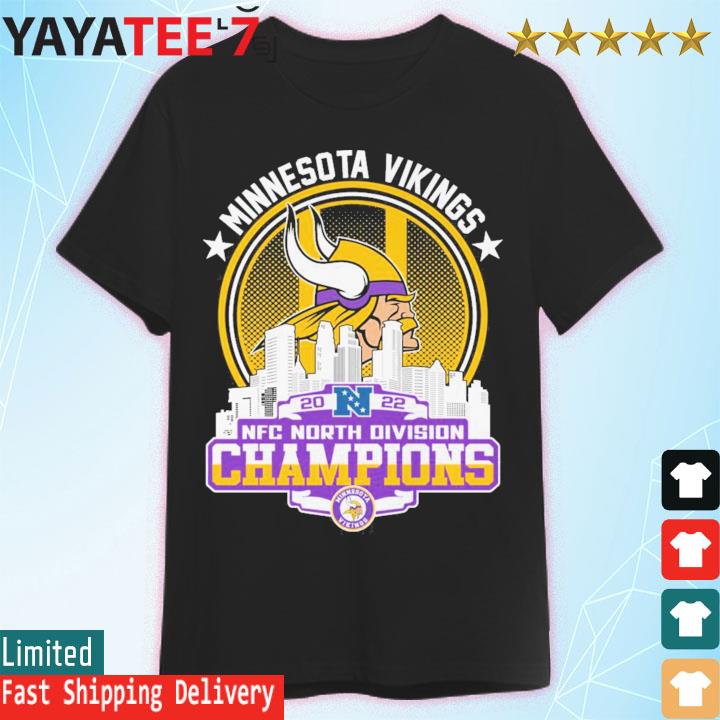 Minnesota Vikings 2022 NFC North Division Champions With Signatures Shirt,  hoodie, sweater, long sleeve and tank top