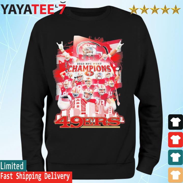 San Francisco 49ers NFC West Division Champions 2022 Red Unisex T-Shirt