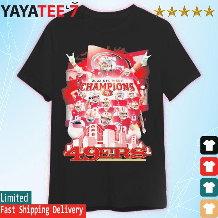 Premium san Francisco 49ers 2022 NFC west champions shirt