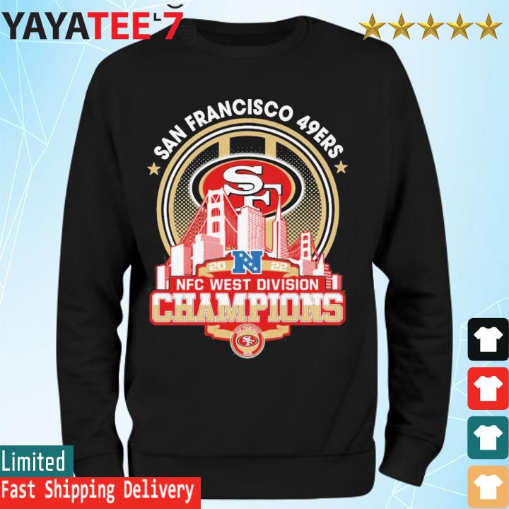 2022 NFC West Division Champions San Francisco 49ers Skyline Shirt -  Limotees