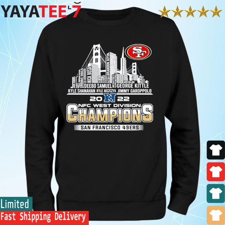 2022 NFC West Division Champions San Francisco 49ers team city shirt