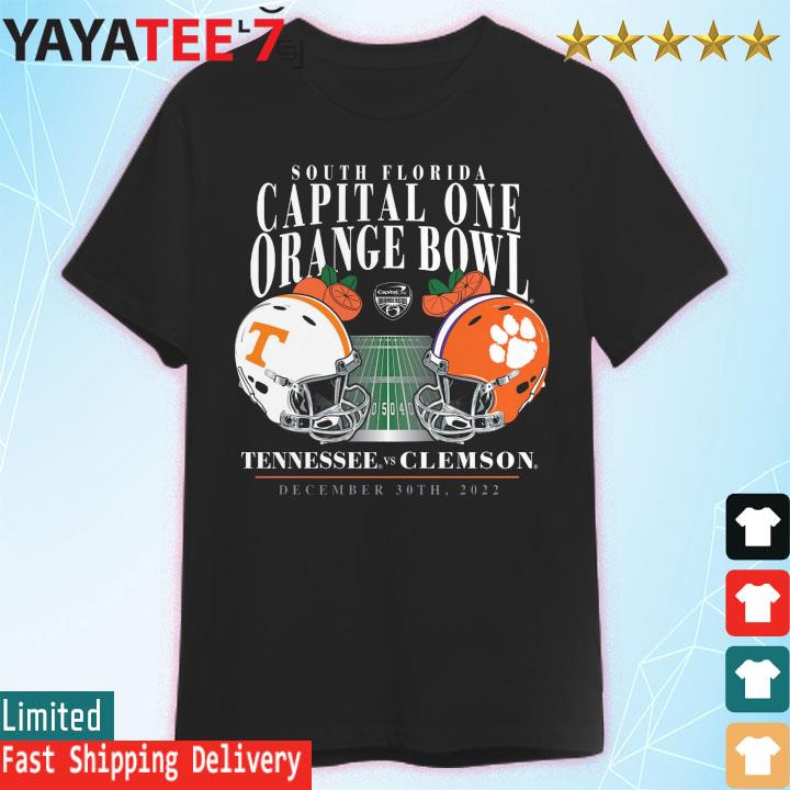 Official Clemson Tigers vs Tennessee Volunteers 2022 Orange Bowl Matchup Old School shirt
