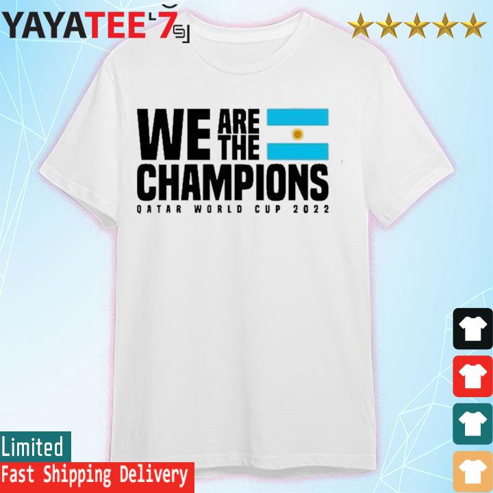 we are the champions shirt